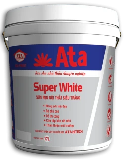 Sơn mịn nội thất siêu trắng Super White