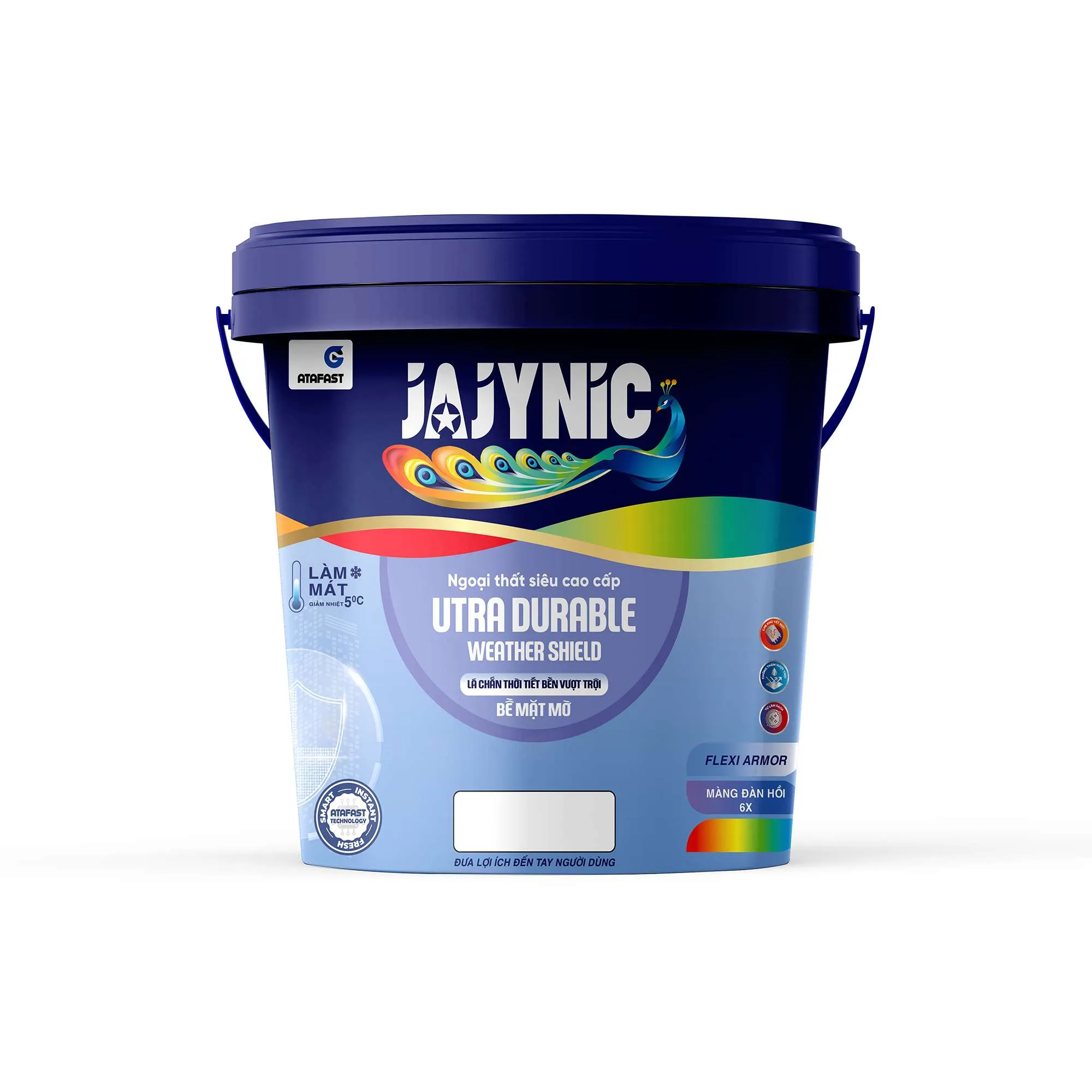 JAJYNIC NGOẠI THẤT SIÊU CAO CẤP ULTRA DURABLE WEATHER SHIELD LÁ CHẮN THỜI TIẾT SỨC BỀN VƯỢT TRỘI BỀ MẶT MỜ